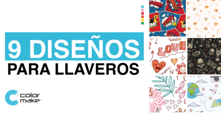 Diseños para llaveros Color Make