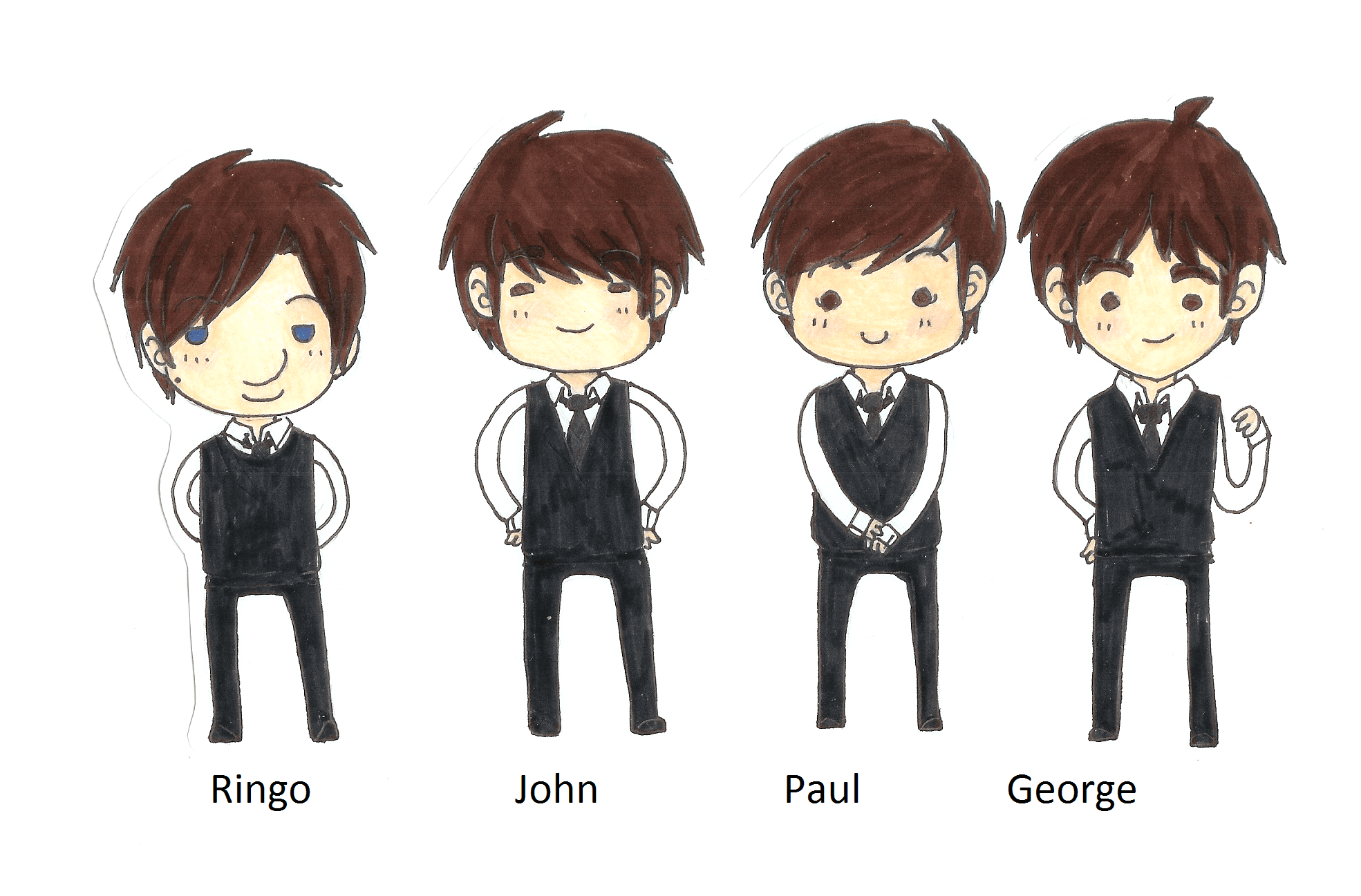 The Beatles ilustrados