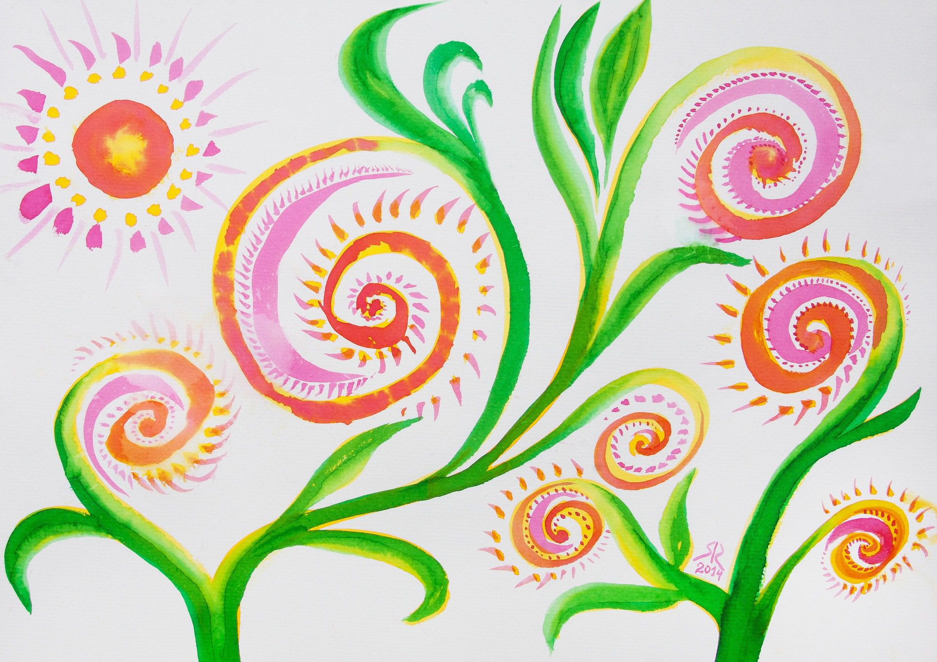 Pintura Flores