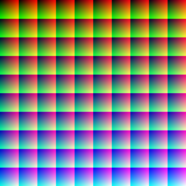 Degradado de color
