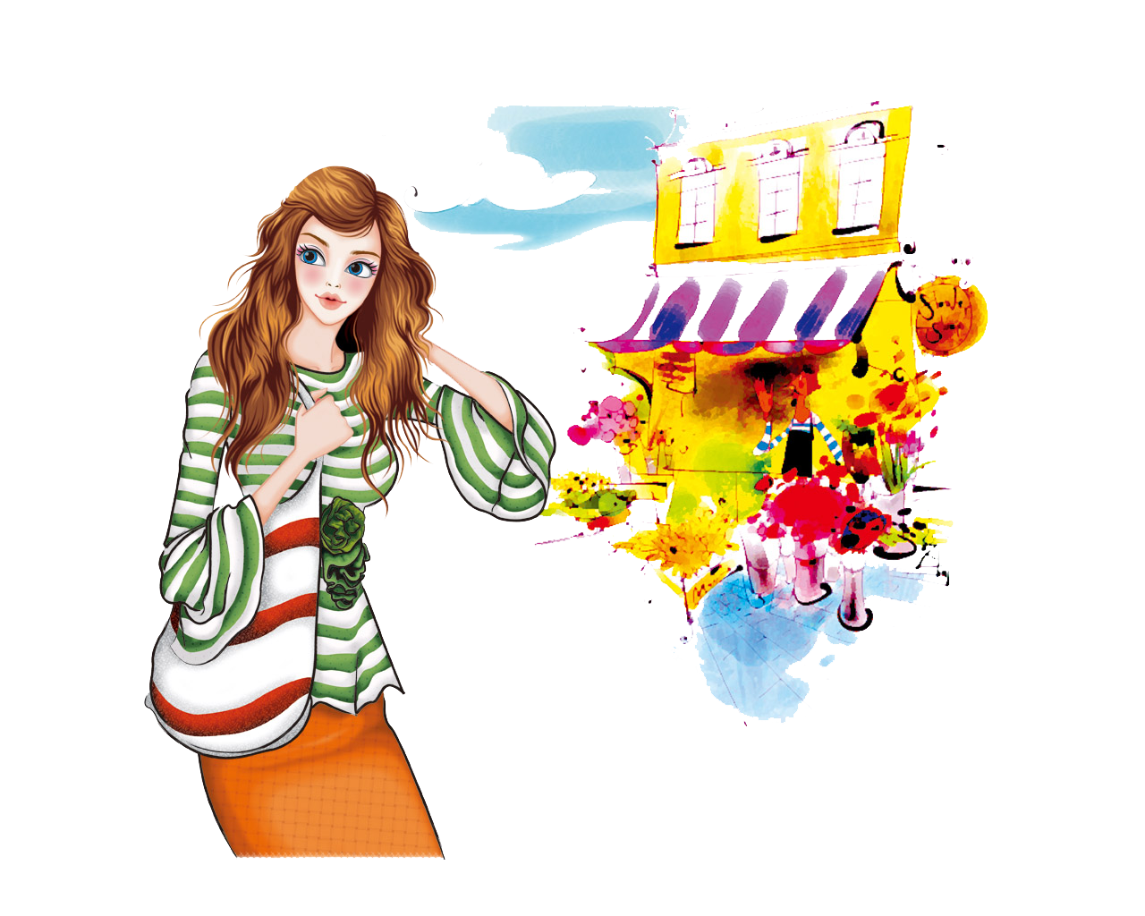 Plantilla para Chicas Estilo 1