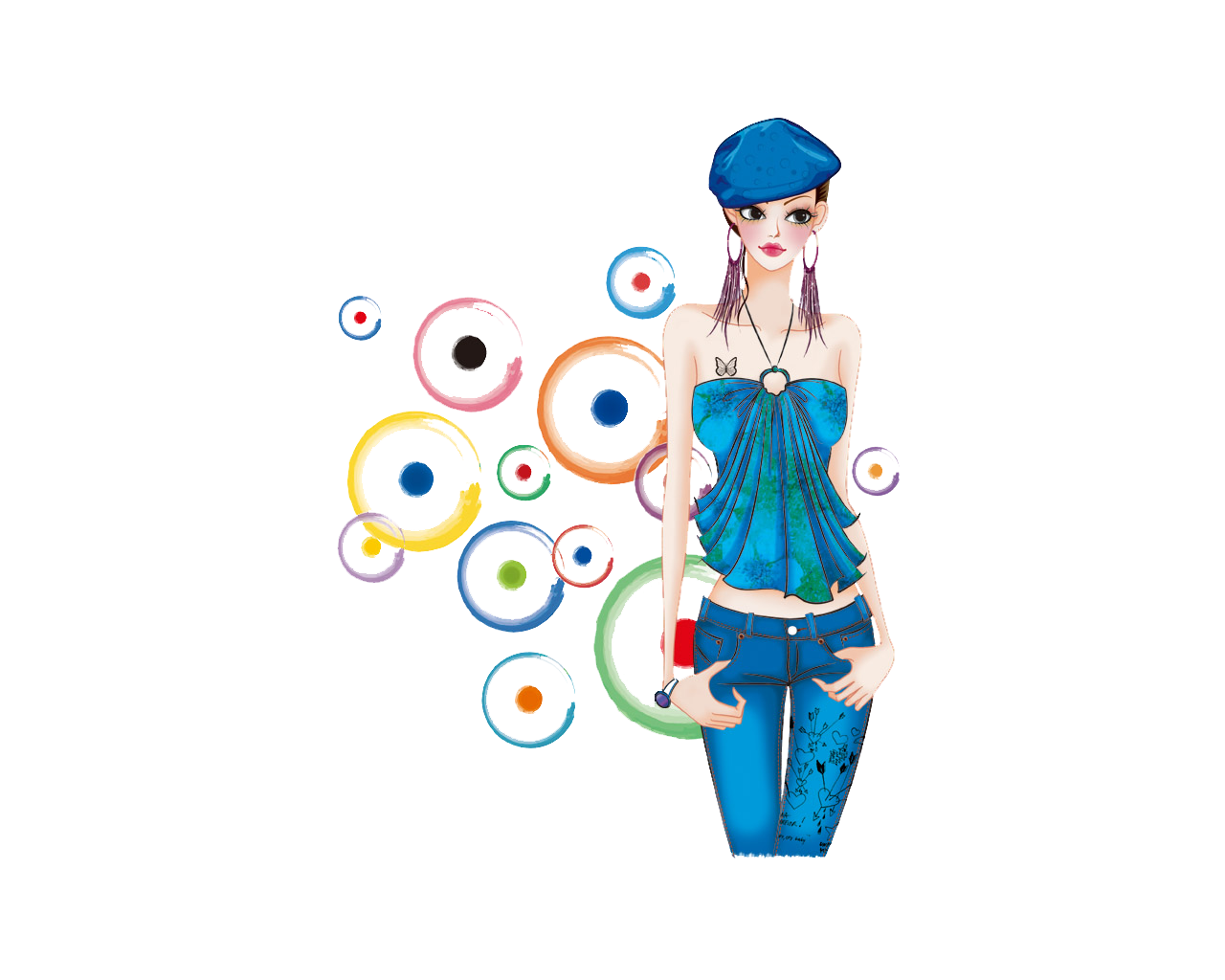 Plantilla para Chicas Estilo 10