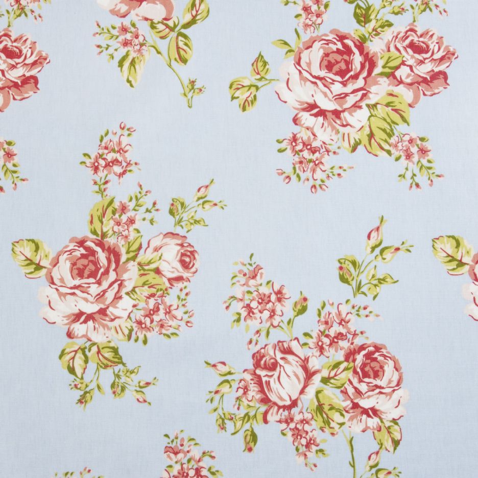 Blue rose floral