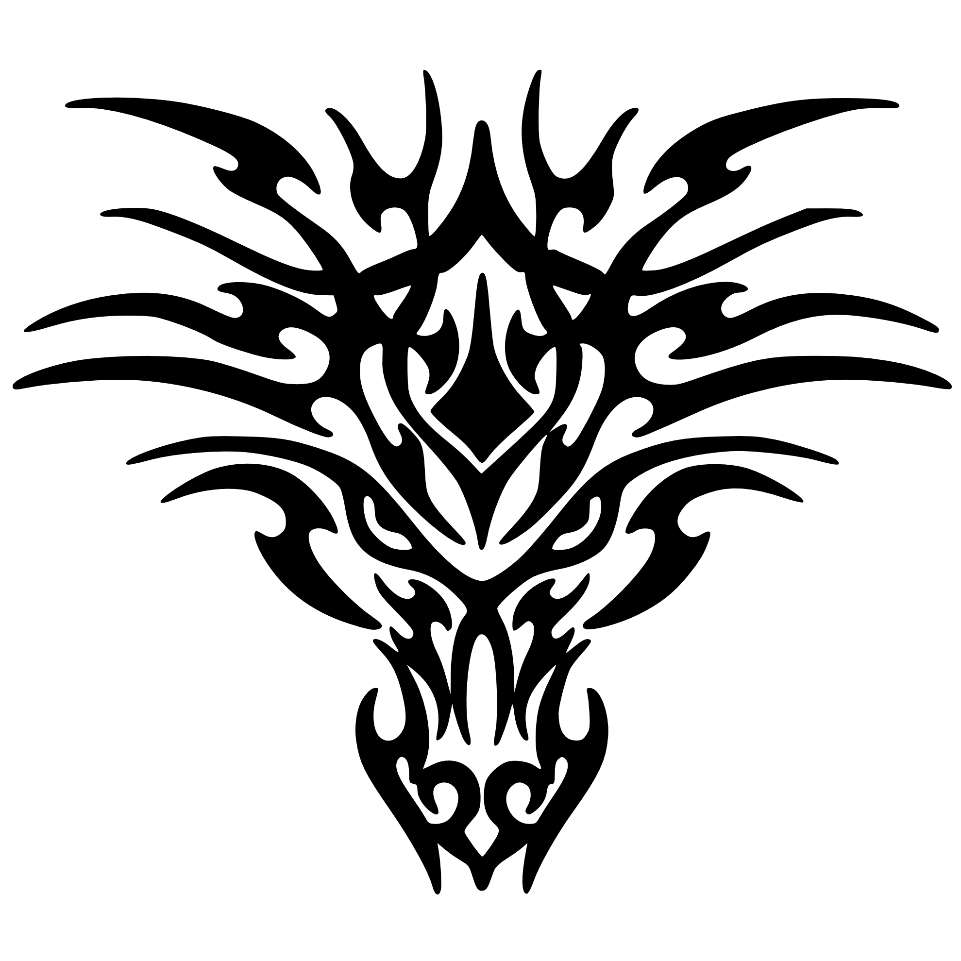 Plantilla de Dragón