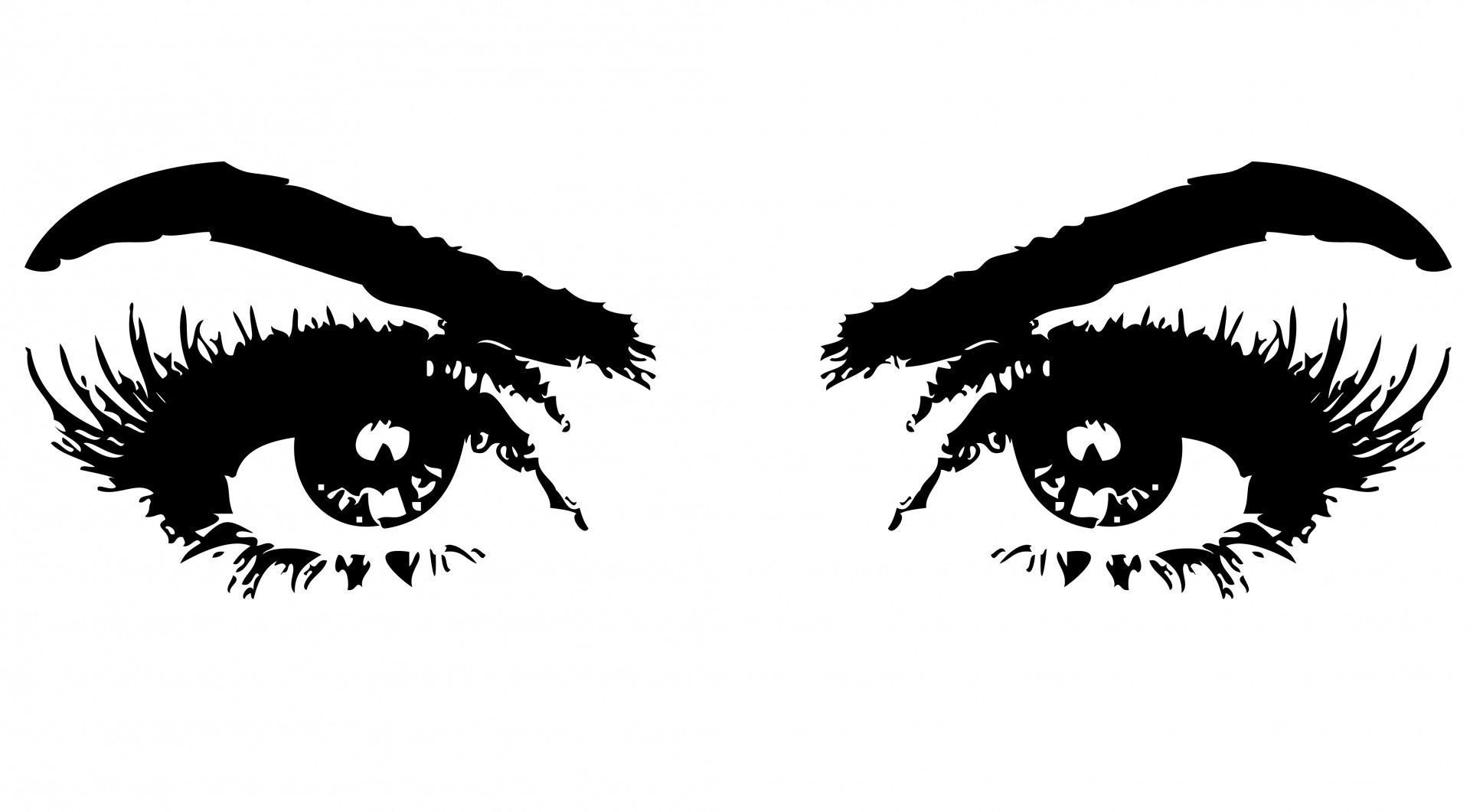 Plantilla Ojos de mujer