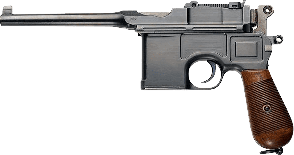 Plantilla Pistola Mauser