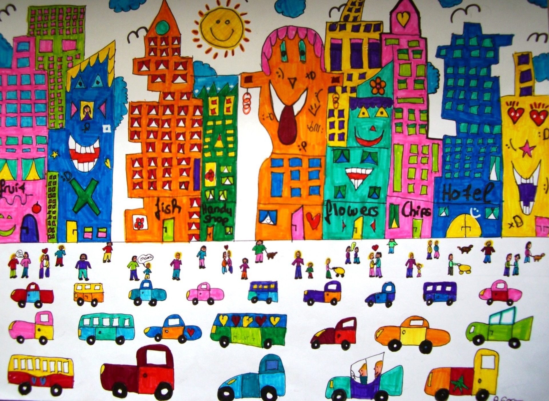 Dibujo Abstracto infantil