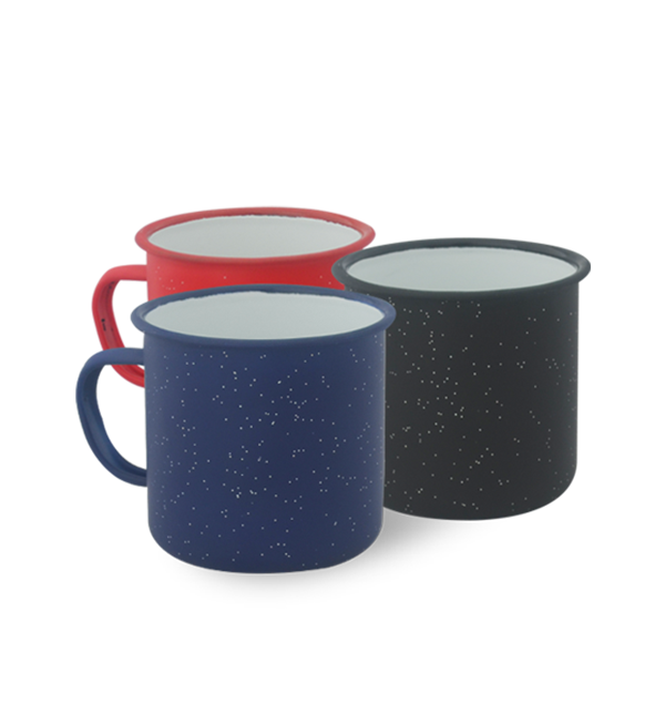 Taza de peltre mágico glitter 10 oz. para sublimación