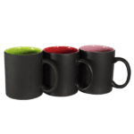 Taza mágica con interior de color 11 oz