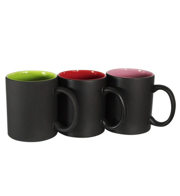 Taza mágica con interior de color 11 oz