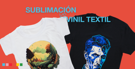 sublimacion vs vinil textil