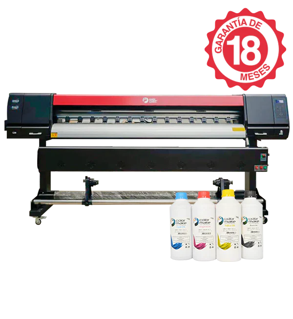 Impresora de pegatinas de vinilo de 6 pies, plóter Solvente ecológico  I3200, máquina de impresión de