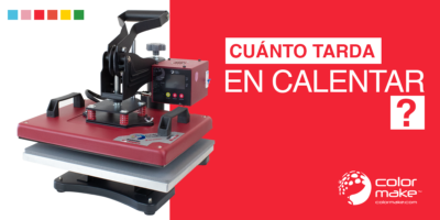 Cuánto tarda en calentar una máquina para sublimar