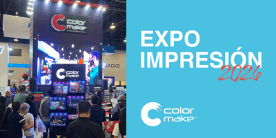 color make en expo impresión
