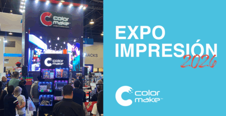color make en expo impresión