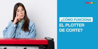 cómo funciona un plotter de corte