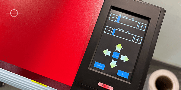 fuerza y velocidad en plotter color make
